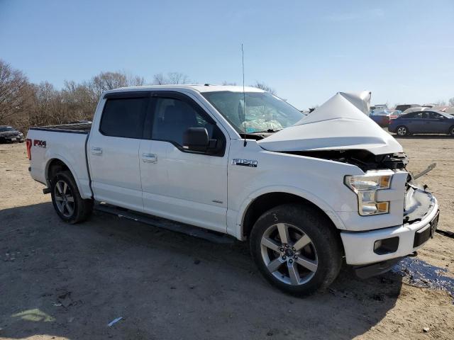 1FTEW1EP3FFD03859 - 2015 FORD F150 SUPERCREW WHITE photo 4