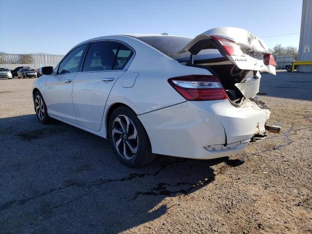 1HGCR2F90GA237520 - 2016 HONDA ACCORD EXL WHITE photo 2