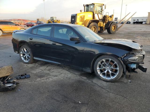 2C3CDXHG4MH639256 - 2021 DODGE CHARGER GT BLACK photo 4