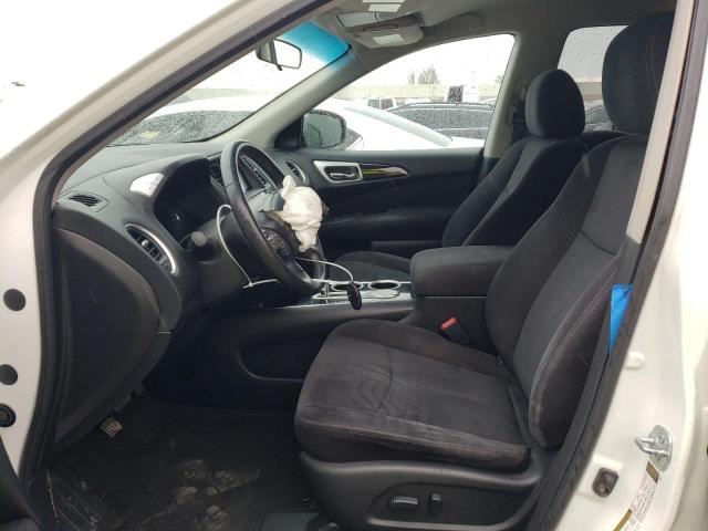 5N1AR2MN2EC652938 - 2014 NISSAN PATHFINDER S WHITE photo 7