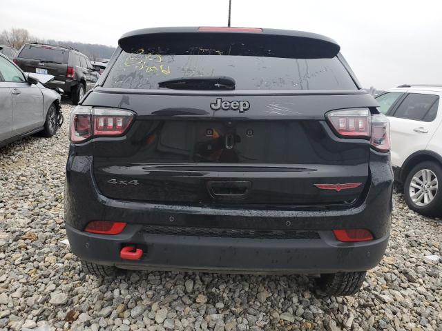 3C4NJDDB1NT154992 - 2022 JEEP COMPASS TRAILHAWK BLACK photo 6