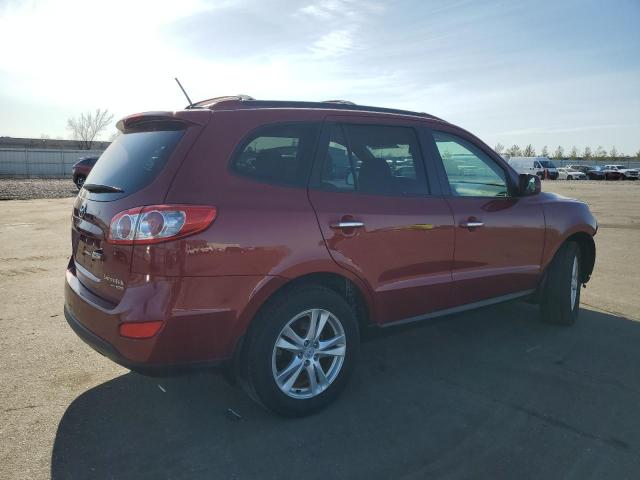 5XYZKDAG0BG052763 - 2011 HYUNDAI SANTA FE LIMITED RED photo 3