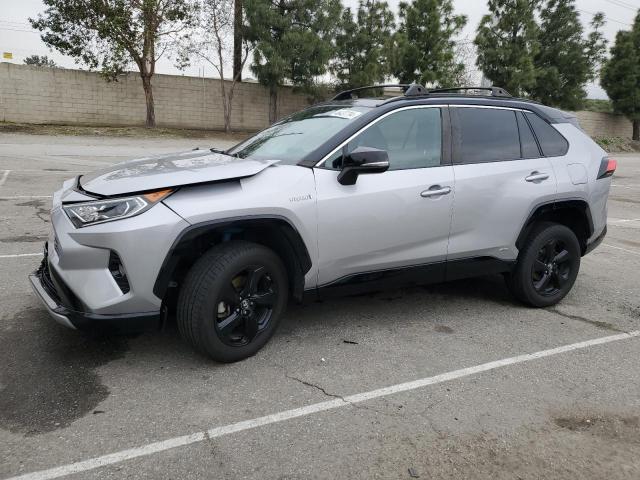 2T3EWRFV8KW015632 - 2019 TOYOTA RAV4 XSE SILVER photo 1