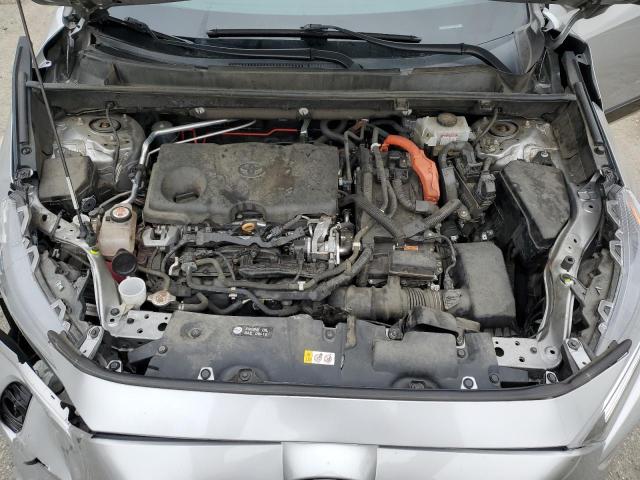 2T3EWRFV8KW015632 - 2019 TOYOTA RAV4 XSE SILVER photo 12