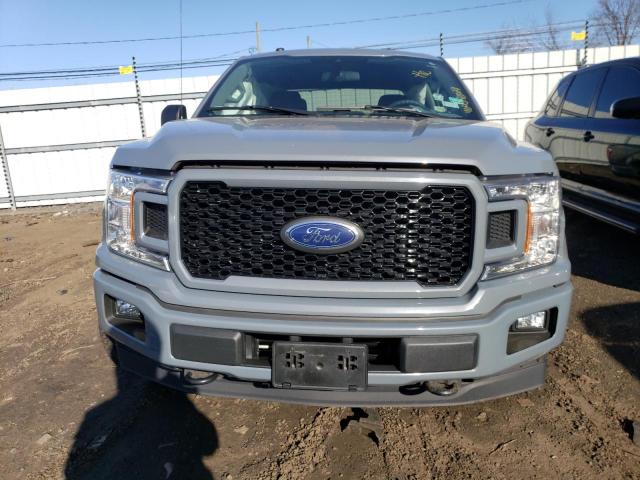 1FTEW1EP4KKD54000 - 2019 FORD F150 SUPERCREW GRAY photo 5