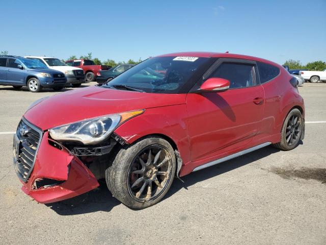 KMHTC6AEXGU284236 - 2016 HYUNDAI VELOSTER TURBO RED photo 1