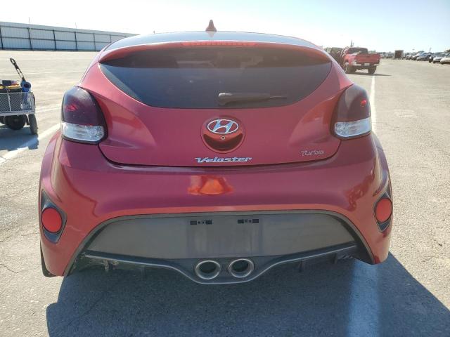 KMHTC6AEXGU284236 - 2016 HYUNDAI VELOSTER TURBO RED photo 6