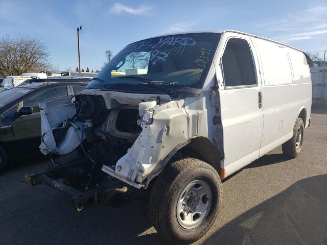 1GCWGAFF8G1143791 - 2016 CHEVROLET EXPRESS G2 WHITE photo 1