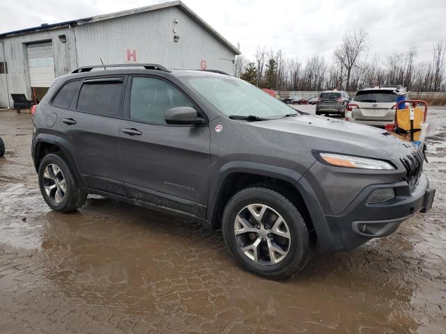 1C4PJMBB6EW310613 - 2014 JEEP CHEROKEE TRAILHAWK GRAY photo 4