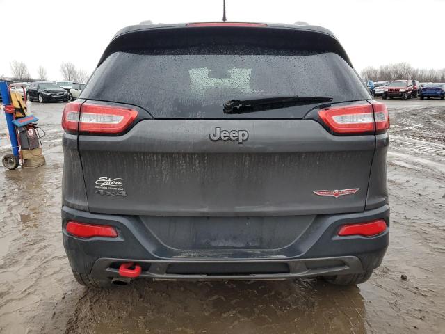 1C4PJMBB6EW310613 - 2014 JEEP CHEROKEE TRAILHAWK GRAY photo 6
