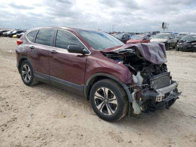 5J6RW5H38HL001533 - 2017 HONDA CR-V LX BURGUNDY photo 4