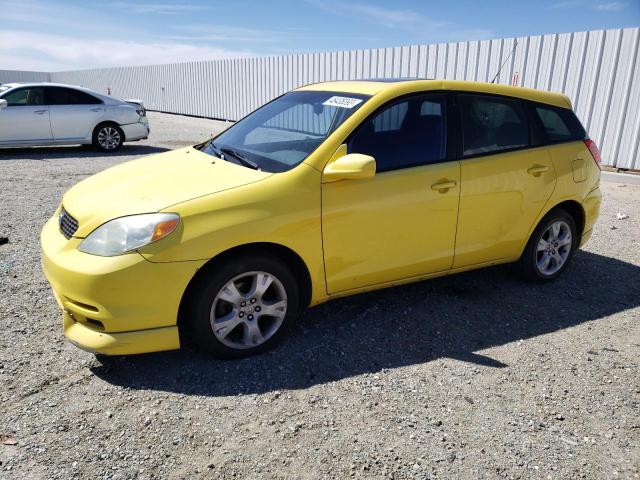 2T1KR32E54C172867 - 2004 TOYOTA COROLLA MA XR YELLOW photo 1