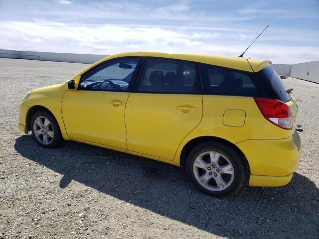 2T1KR32E54C172867 - 2004 TOYOTA COROLLA MA XR YELLOW photo 2