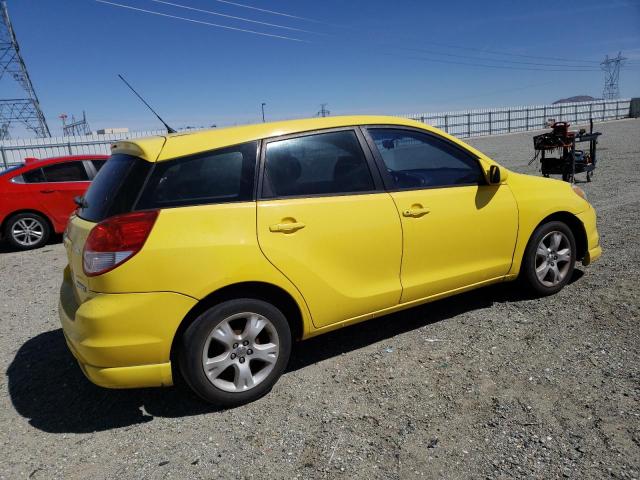 2T1KR32E54C172867 - 2004 TOYOTA COROLLA MA XR YELLOW photo 3