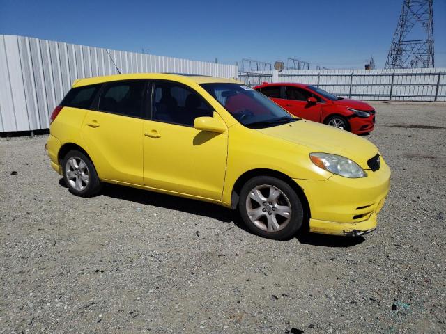 2T1KR32E54C172867 - 2004 TOYOTA COROLLA MA XR YELLOW photo 4