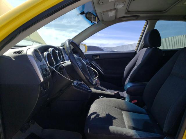 2T1KR32E54C172867 - 2004 TOYOTA COROLLA MA XR YELLOW photo 7