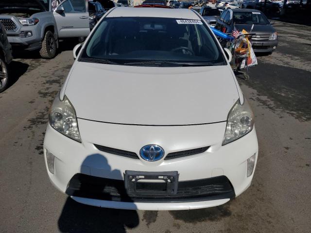 JTDKN3DU0E0370333 - 2014 TOYOTA PRIUS WHITE photo 5