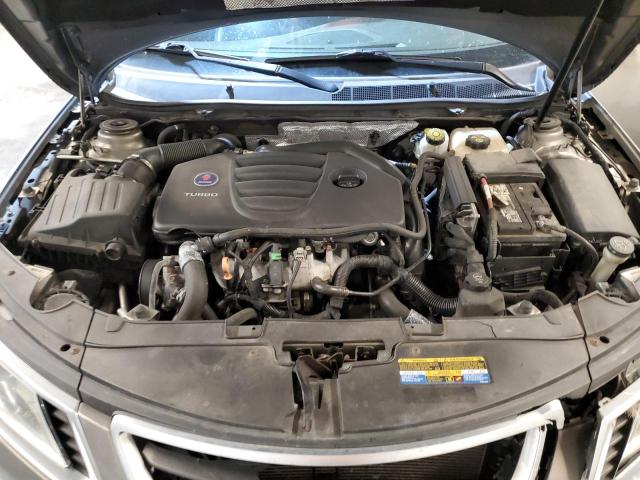 YS3GN4AR5B4000522 - 2011 SAAB 9-5 TURBO GRAY photo 11