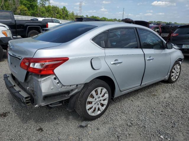 3N1AB7AP3JY230595 - 2018 NISSAN SENTRA S SILVER photo 3