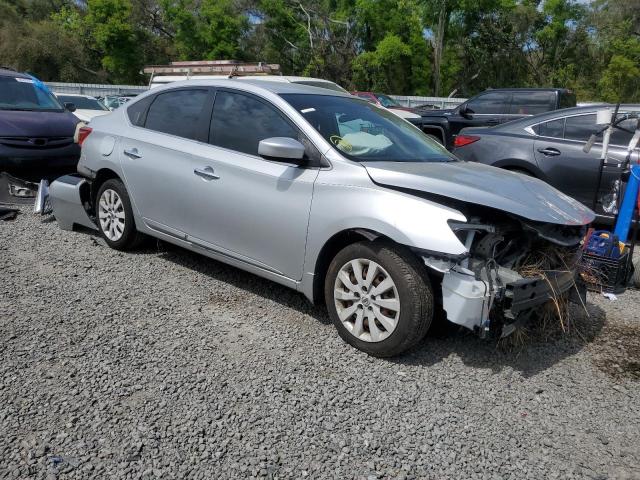 3N1AB7AP3JY230595 - 2018 NISSAN SENTRA S SILVER photo 4