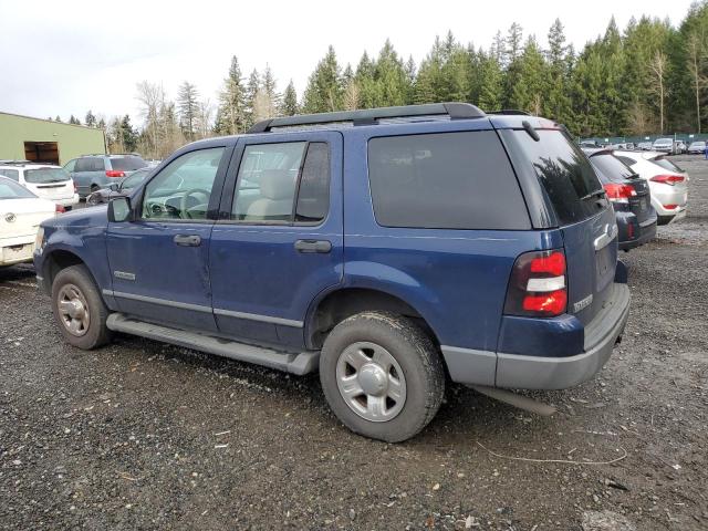 1FMEU62E56UA50816 - 2006 FORD EXPLORER XLS BLUE photo 2