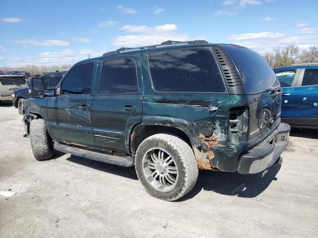 1GNEK13Z74J303526 - 2004 CHEVROLET TAHOE K1500 GREEN photo 2