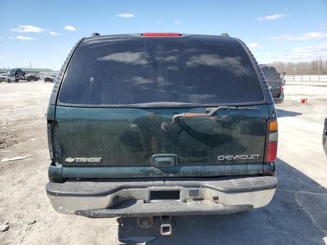 1GNEK13Z74J303526 - 2004 CHEVROLET TAHOE K1500 GREEN photo 6