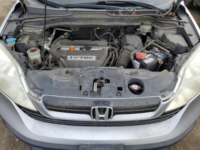 5J6RE48367L002742 - 2007 HONDA CR-V LX SILVER photo 11