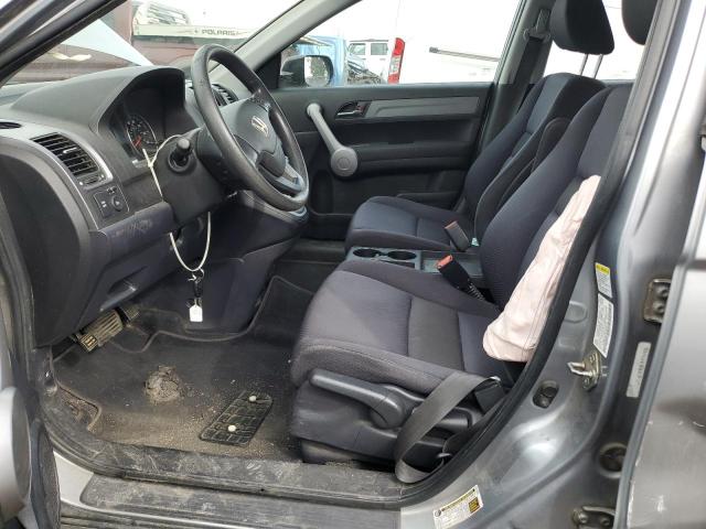 5J6RE48367L002742 - 2007 HONDA CR-V LX SILVER photo 7