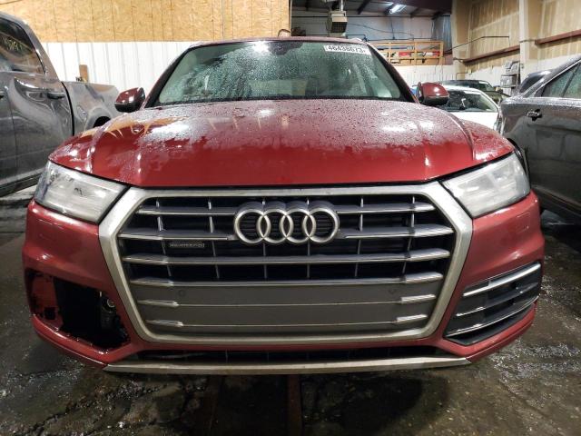 WA1BNAFY0K2105829 - 2019 AUDI Q5 PREMIUM PLUS BURGUNDY photo 5