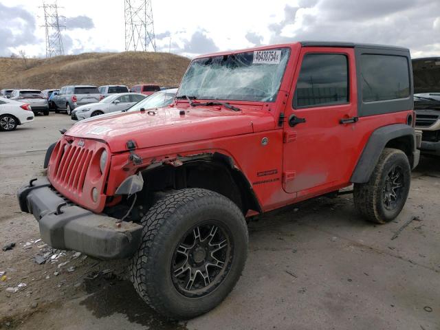 1C4AJWAG5HL753999 - 2017 JEEP WRANGLER SPORT RED photo 1