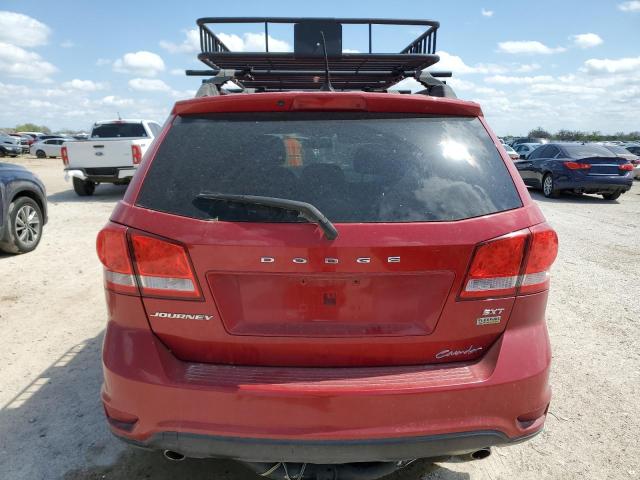 3C4PDCBG5FT564267 - 2015 DODGE JOURNEY SXT RED photo 6