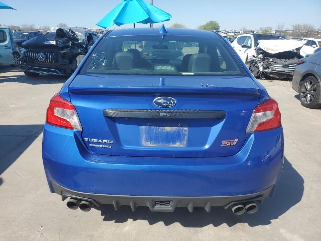 JF1VA2Z68G9802488 - 2016 SUBARU WRX STI LIMITED BLUE photo 6