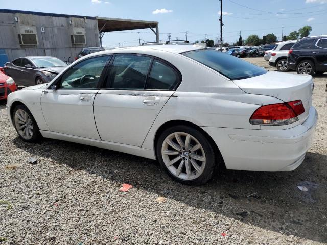 WBAHL83557DT07521 - 2007 BMW 750 I WHITE photo 2