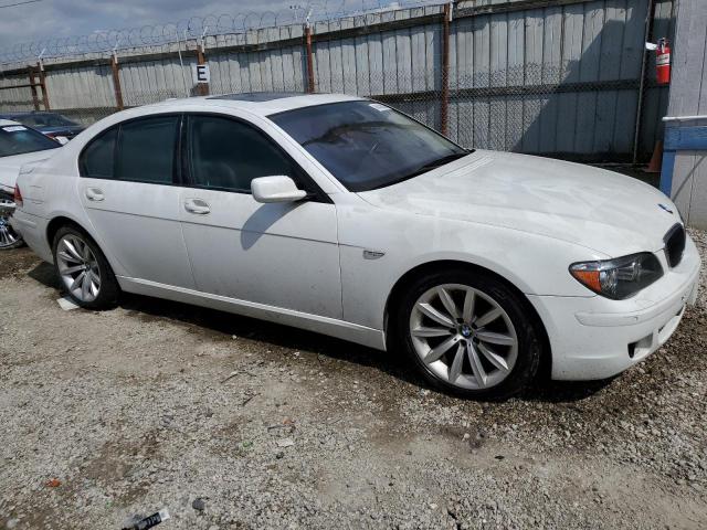 WBAHL83557DT07521 - 2007 BMW 750 I WHITE photo 4