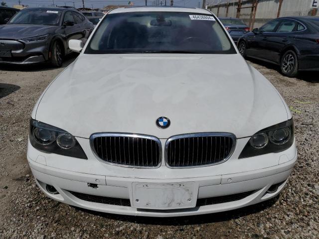 WBAHL83557DT07521 - 2007 BMW 750 I WHITE photo 5