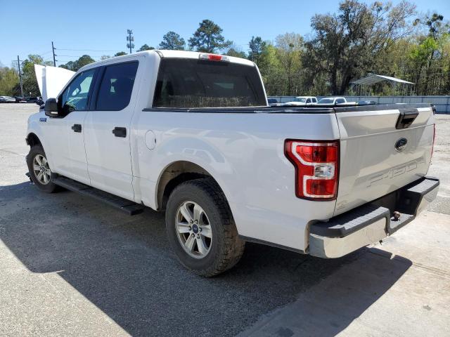 1FTEW1CBXKKD15452 - 2019 FORD F150 SUPERCREW WHITE photo 2