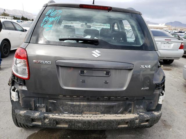 JS2YB5A31C6308336 - 2012 SUZUKI SX4 GRAY photo 6