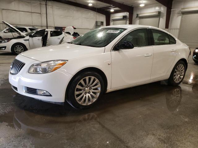 2G4GN5ECXB9214773 - 2011 BUICK REGAL CXL WHITE photo 1