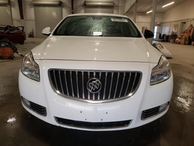 2G4GN5ECXB9214773 - 2011 BUICK REGAL CXL WHITE photo 5