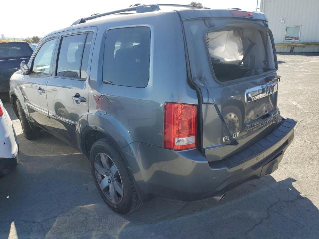 5FNYF4H93CB042745 - 2012 HONDA PILOT TOURING GRAY photo 2