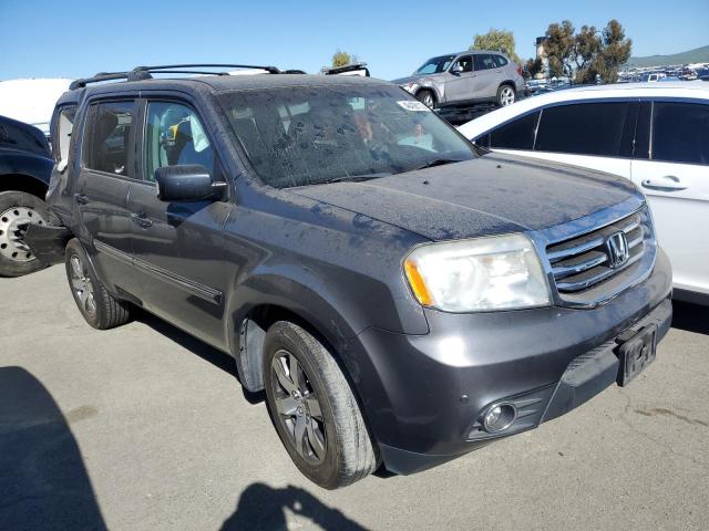 5FNYF4H93CB042745 - 2012 HONDA PILOT TOURING GRAY photo 4