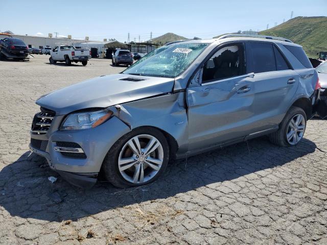 4JGDA5HB9CA017780 - 2012 MERCEDES-BENZ ML 350 4MATIC SILVER photo 1