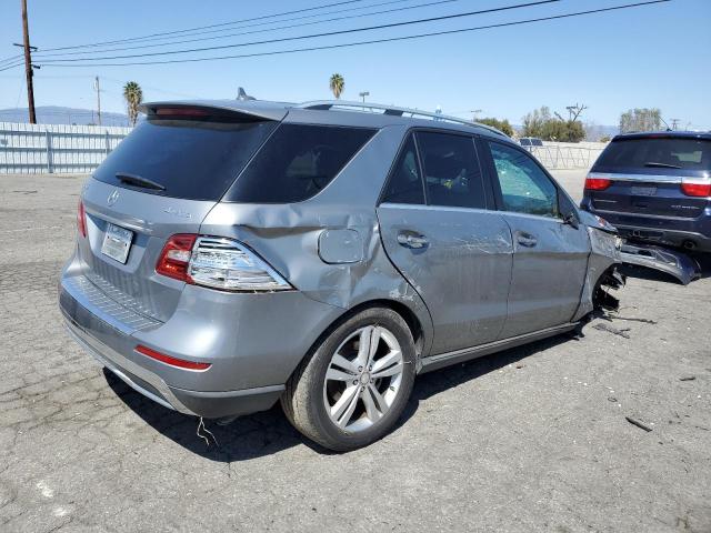 4JGDA5HB9CA017780 - 2012 MERCEDES-BENZ ML 350 4MATIC SILVER photo 3