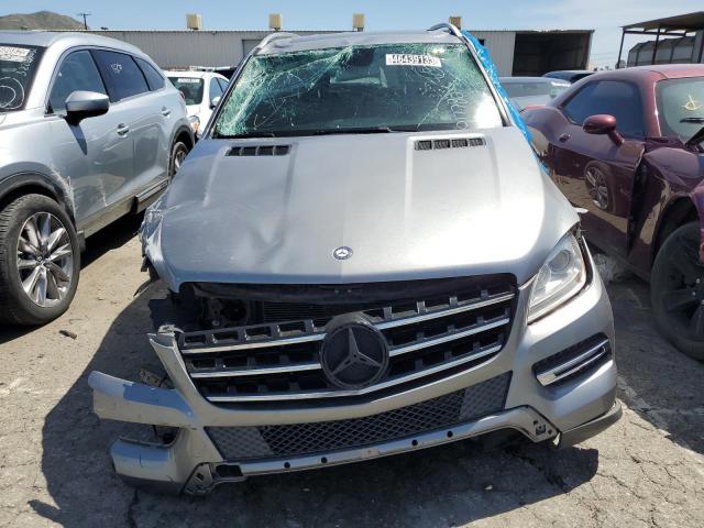 4JGDA5HB9CA017780 - 2012 MERCEDES-BENZ ML 350 4MATIC SILVER photo 5