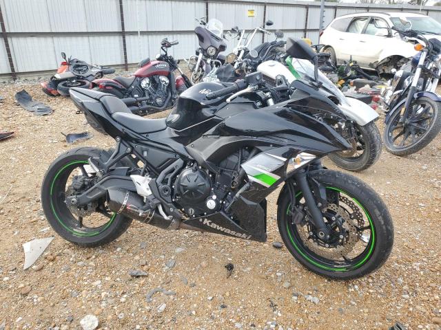 JKAEXEJ19KDA03770 - 2019 KAWASAKI EX650 J შავი ფოტო 1