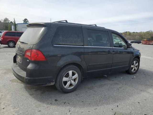 2V4RW3DG9BR622092 - 2011 VOLKSWAGEN ROUTAN SE BLACK photo 3