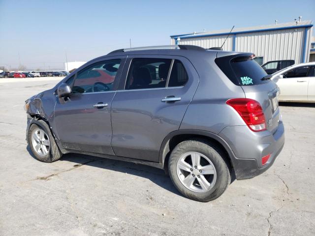 3GNCJLSB9LL323438 - 2020 CHEVROLET TRAX 1LT GRAY photo 2