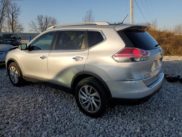 5N1AT2MV9EC852426 - 2014 NISSAN ROGUE S SILVER photo 2