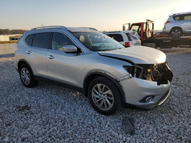 5N1AT2MV9EC852426 - 2014 NISSAN ROGUE S SILVER photo 4